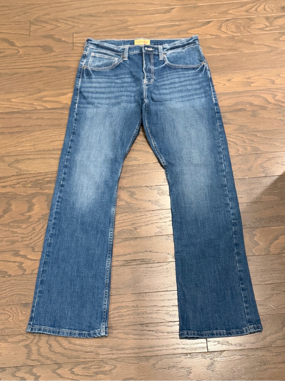 Ariat Men's Blue Bootcut Denim Jeans